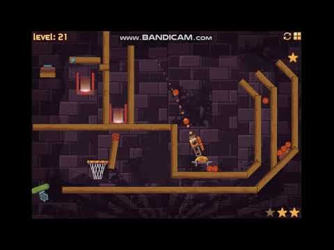 Video guide by ADORABLE GAMING: Cannon Basket Level 17 #cannonbasket