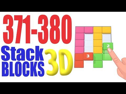 Video guide by Cat Shabo: Stack Blocks 3D Level 371 #stackblocks3d
