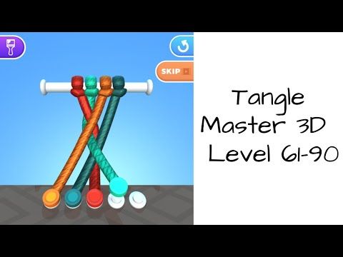 Video guide by Bigundes World: Tangle Master 3D Level 61-90 #tanglemaster3d