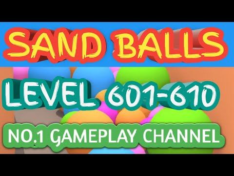 Video guide by LOOKUP GAMING: Sand Balls Level 601 #sandballs