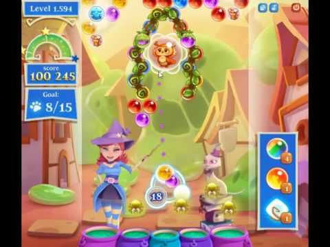 Video guide by skillgaming: Bubble Witch Saga 2 Level 1594 #bubblewitchsaga
