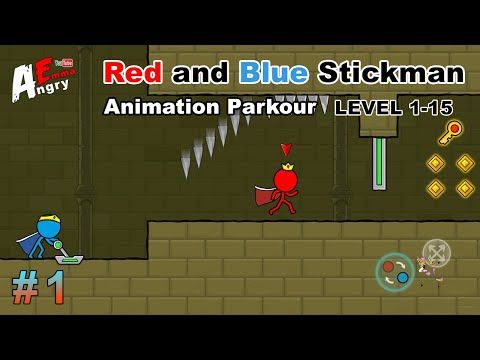 Video guide by Angry Emma: Red & Blue Stickman Level 1-15 #redampblue