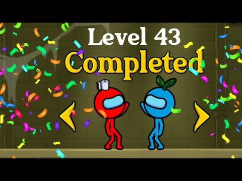 Video guide by Game ohh: Red & Blue Stickman Level 40 #redampblue