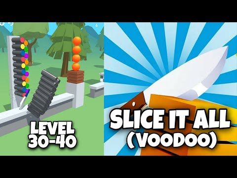 Video guide by KSArcade: Slice It All! Level 30-40 #sliceitall