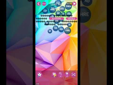 Video guide by ETPC EPIC TIME PASS CHANNEL: Word Pearls Level 443 #wordpearls