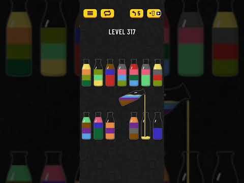 Video guide by HelpingHand: Soda Sort Puzzle Level 317 #sodasortpuzzle