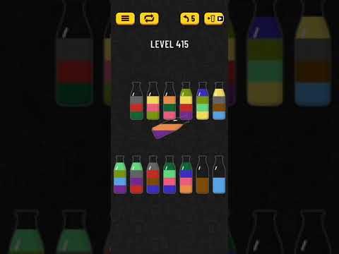 Video guide by HelpingHand: Soda Sort Puzzle Level 415 #sodasortpuzzle