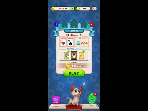 Video guide by Android Games: Solitaire Pets Adventure Level 80 #solitairepetsadventure
