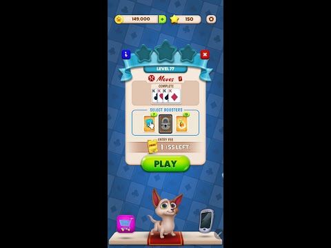Video guide by Android Games: Solitaire Pets Adventure Level 77 #solitairepetsadventure