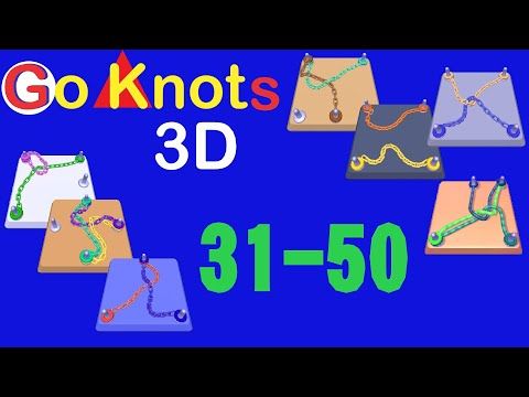 Video guide by Cat Shabo: Go Knots 3D Level 31-50 #goknots3d