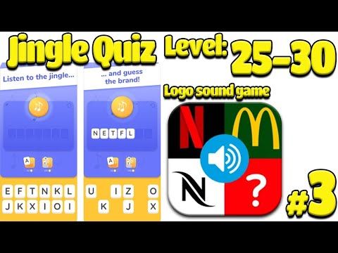 Video guide by Trending Popular Games TPG: Jingle Quiz ! Level 25-30 #jinglequiz