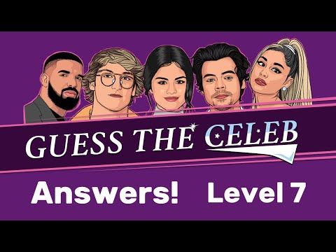 Video guide by Kingim Studio: Quiz: Guess the Celeb 2021 Level 7 #quizguessthe