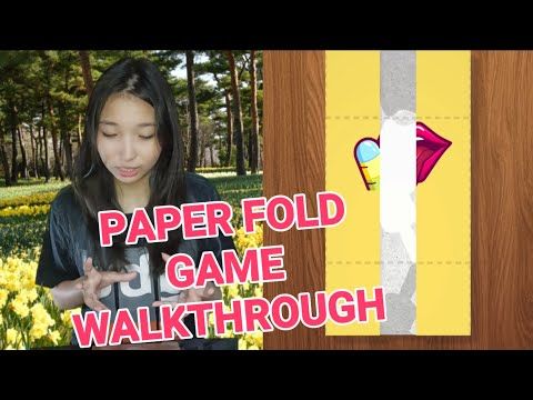 Video guide by Chat Master Girl Ads: Paper Fold Level 1-100 #paperfold