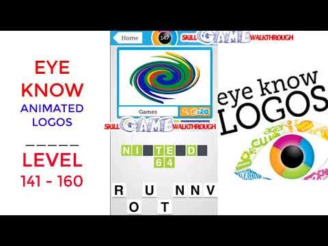 Video guide by Skill Game Walkthrough: Eye Know: Animated Logos Level 141 #eyeknowanimated
