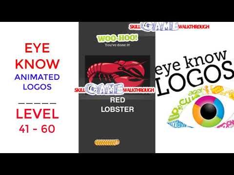Video guide by Skill Game Walkthrough: Eye Know: Animated Logos Level 41 #eyeknowanimated