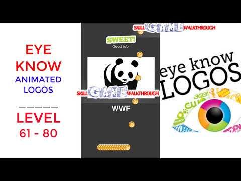 Video guide by Skill Game Walkthrough: Eye Know: Animated Logos Level 61 #eyeknowanimated