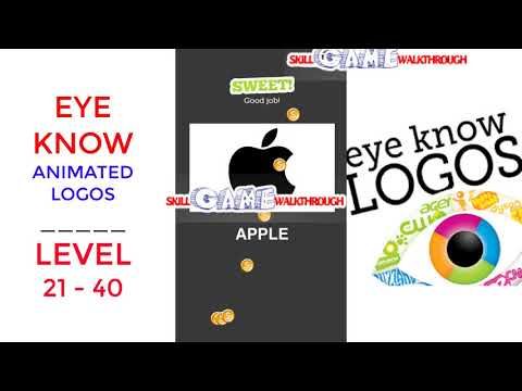 Video guide by Skill Game Walkthrough: Eye Know: Animated Logos Level 21 #eyeknowanimated