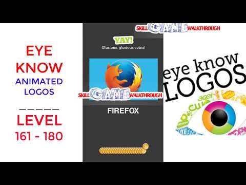 Video guide by Skill Game Walkthrough: Eye Know: Animated Logos Level 161 #eyeknowanimated