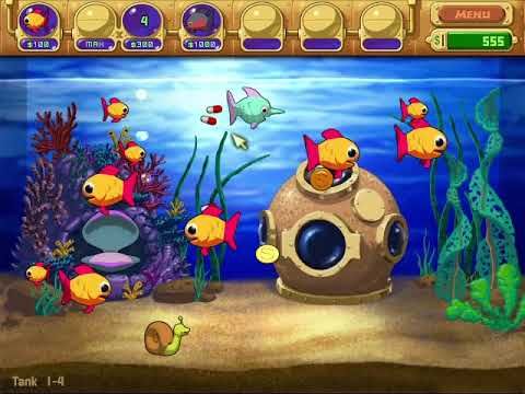 Video guide by Cheezy Peanuts: Insaniquarium Deluxe! Level 1-4 #insaniquariumdeluxe