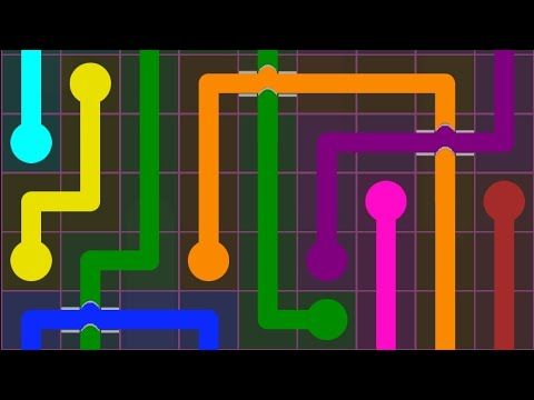Video guide by My Gaming Town: Flow Free: Bridges Pack 2 - Level 1 #flowfreebridges