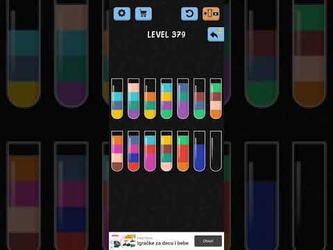 Video guide by ITA Gaming: Water Color Sort Level 379 #watercolorsort
