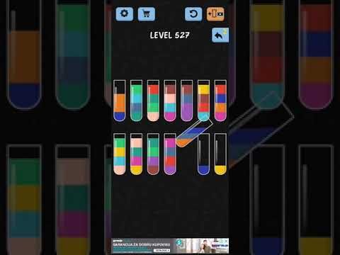 Video guide by ITA Gaming: Water Color Sort Level 527 #watercolorsort