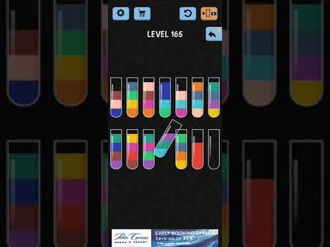 Video guide by ITA Gaming: Water Color Sort Level 165 #watercolorsort