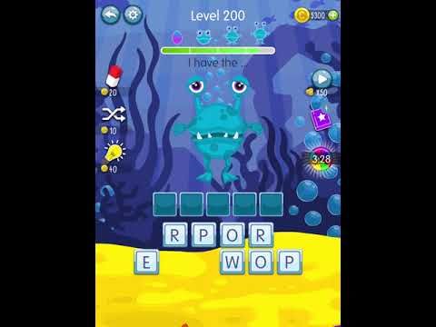 Video guide by Scary Talking Head: Word Monsters Level 200 #wordmonsters