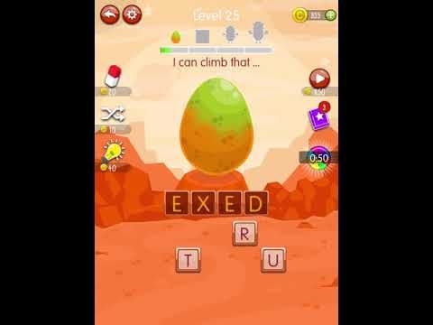 Video guide by Scary Talking Head: Word Monsters Level 25 #wordmonsters