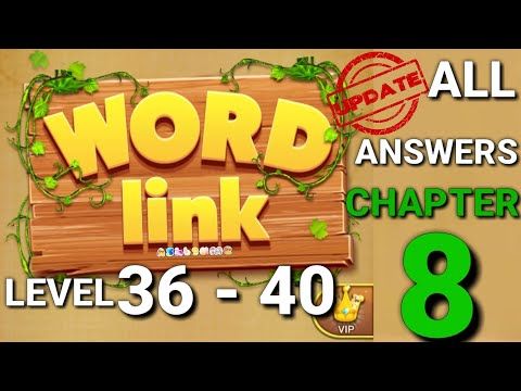 Video guide by FILGA: Word Link! Level 36-40 #wordlink