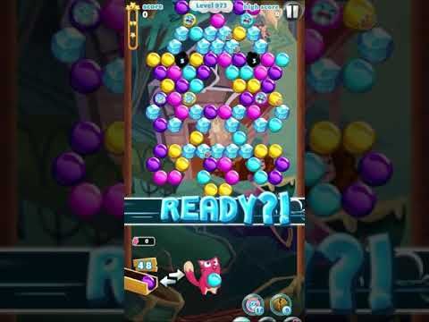 Video guide by IOS Fun Games: Bubble Mania Level 973 #bubblemania