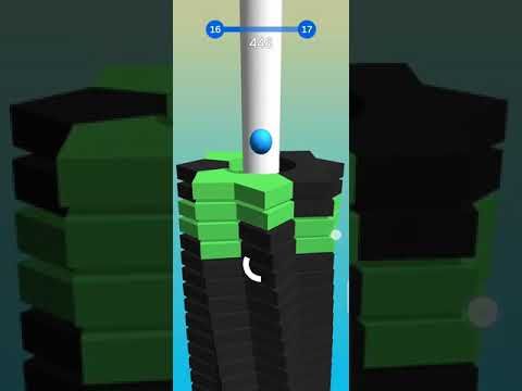 Video guide by apple gamer: Happy Stack Ball Level 16 #happystackball