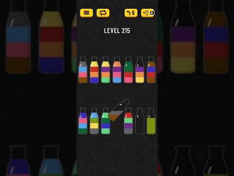 Video guide by HelpingHand: Soda Sort Puzzle Level 215 #sodasortpuzzle