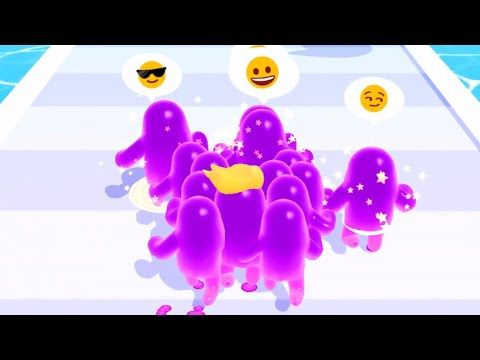 Video guide by iGaming: Blob Clash 3D Level 92-95 #blobclash3d