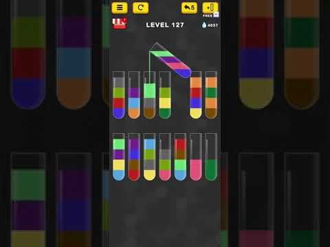 Video guide by Mobile Games: Water Sort Color Puzzle Level 127 #watersortcolor
