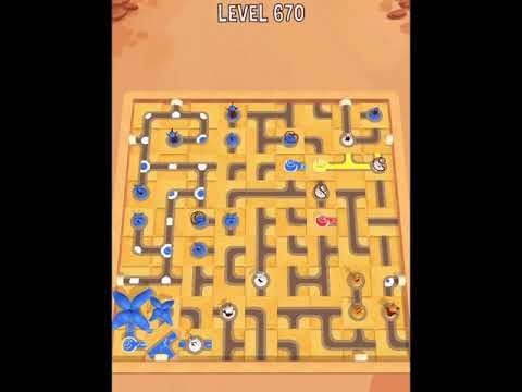 Video guide by D Lady Gamer: Water Connect Puzzle Level 670 #waterconnectpuzzle