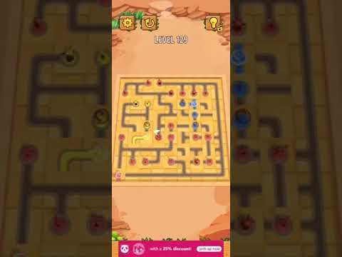 Video guide by Chaker Gamer: Water Connect Puzzle Level 129 #waterconnectpuzzle