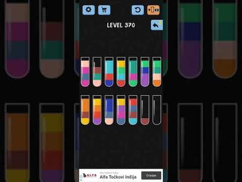 Video guide by ITA Gaming: Water Color Sort Level 370 #watercolorsort