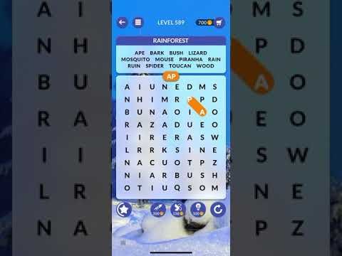 Video guide by Sith Gaming: Wordscapes Search Level 589 #wordscapessearch