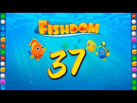 Video guide by GoldCatGame: Fishdom: Deep Dive Level 37 #fishdomdeepdive