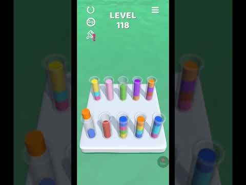 Video guide by Glitter and Gaming Hub: Sort It 3D Level 118 #sortit3d