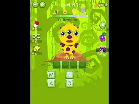 Video guide by Scary Talking Head: Word Monsters Level 110 #wordmonsters