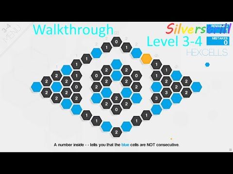 Video guide by Silverstrill: Hexcells Level 3-4 #hexcells