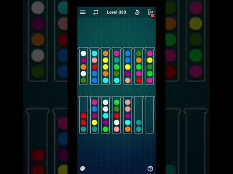 Video guide by Mobile Games: Ball Sort Puzzle Level 333 #ballsortpuzzle