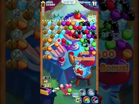 Video guide by IOS Fun Games: Bubble Mania Level 735 #bubblemania