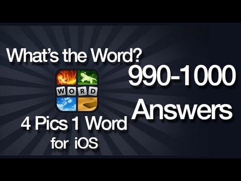 Video guide by AppAnswers: What's the word? level 990-1000 #whatstheword