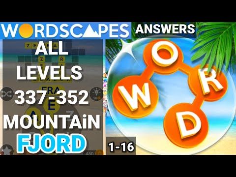 Video guide by FILGA: Wordscapes Level 337 #wordscapes