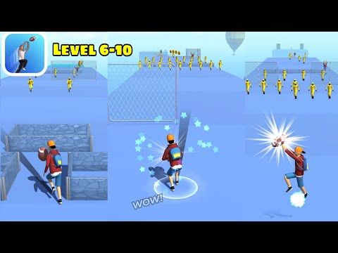 Video guide by Best Games: Catch And Shoot Level 6-10 #catchandshoot