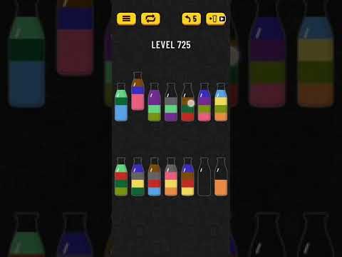 Video guide by HelpingHand: Soda Sort Puzzle Level 725 #sodasortpuzzle