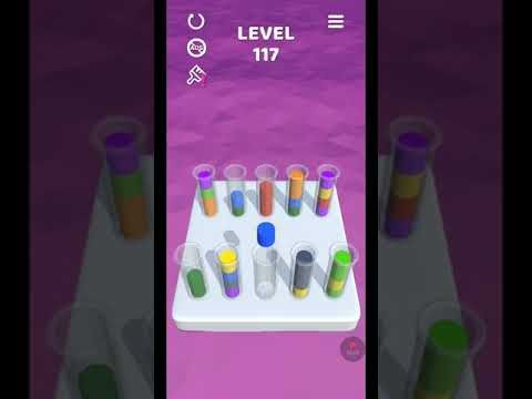 Video guide by Glitter and Gaming Hub: Sort It 3D Level 117 #sortit3d